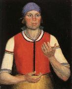 Kasimir Malevich The Working Woman Germany oil painting artist